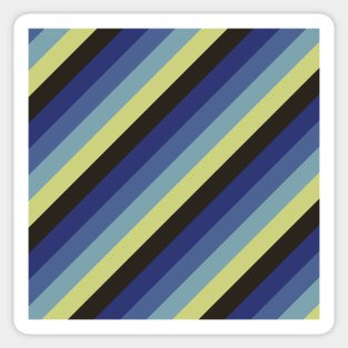Striped - Ocean Sticker